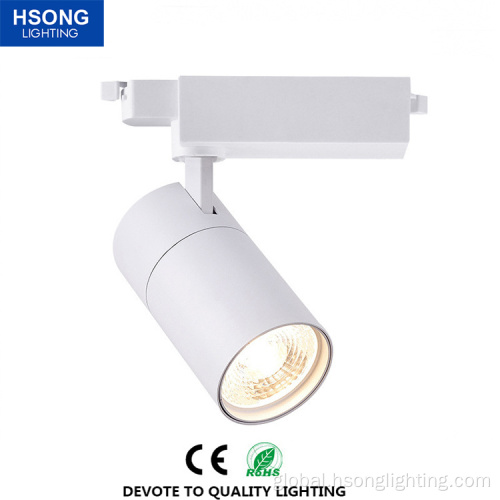 ceiling track lighting Commercial track lights 2/3 wires Spotlights Magnetic Supplier